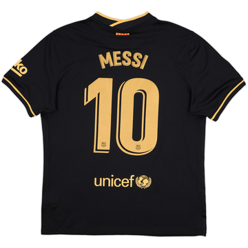 2020-21 Barcelona Away Shirt Messi #10 - 6/10 - (XL)