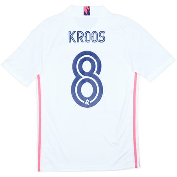2020-21 Real Madrid Home Shirt Kroos #8 - 6/10 - (S)