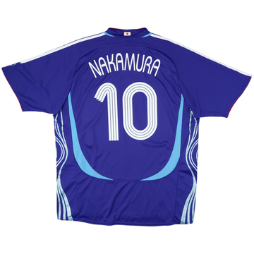 2006-08 Japan Home Shirt Nakamura #10 - 8/10 - (XL)