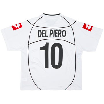 2002-03 Juventus Away Shirt Del Piero #10 - 6/10 - (L)