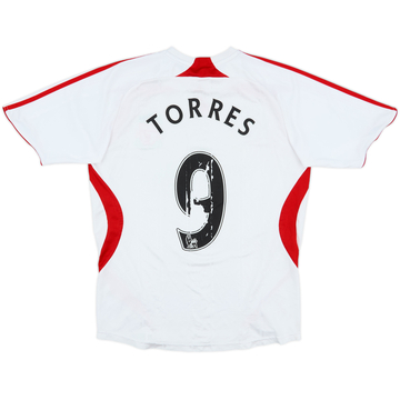 2007-08 Liverpool Away Shirt Torres #9 - 4/10 - (L.Boys)