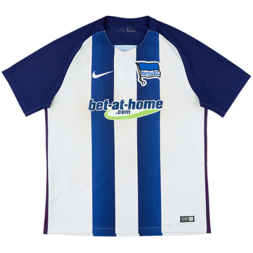 2016-17 Hertha Berlin Home Shirt - 5/10 - (M)