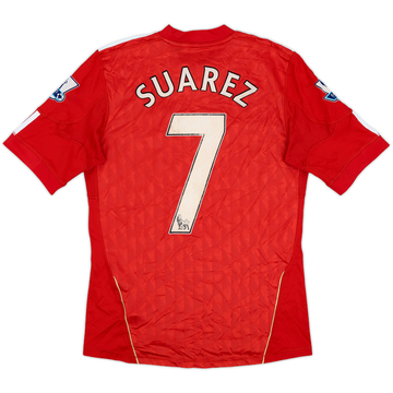 2010-12 Liverpool Home Shirt Suarez #7 - 5/10 - (S)
