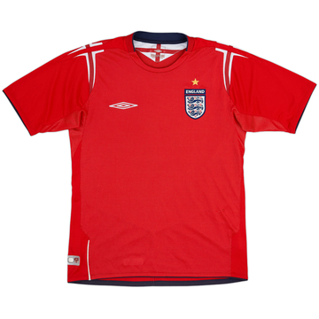 2004-06 England Away Shirt - 5/10 - (S)