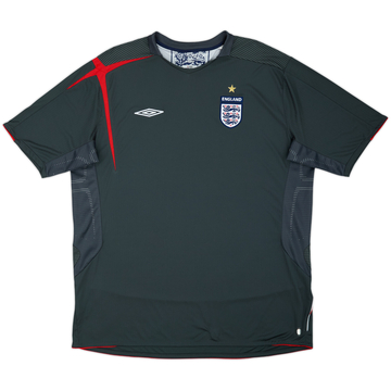 2005-06 England GK S/S Shirt - 10/10 - (XXL)