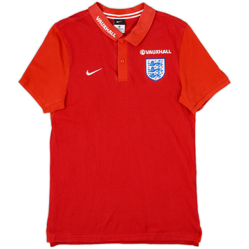 2016-18 England Nike Polo Shirt - 8/10 - (M)