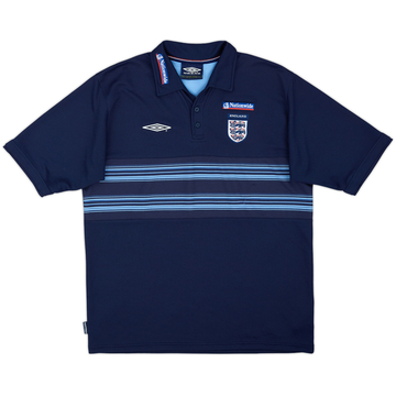 2002-04 England Umbro Polo Shirt - 6/10 - (L)
