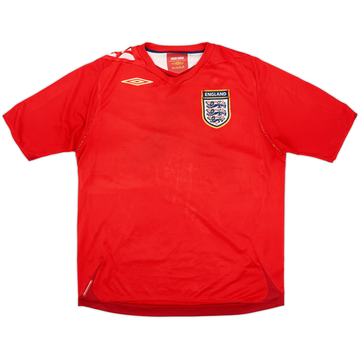 2006-08 England Away Shirt - 5/10 - (L)
