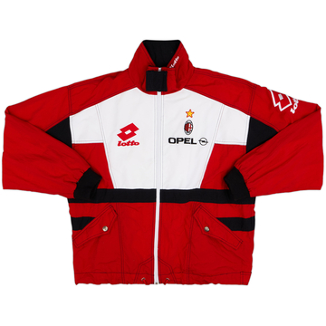 1995-96 AC Milan Lotto Track Jacket - 8/10 - (XL)