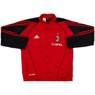 2005-06 AC Milan adidas Track Jacket - 7/10 - (XL.Boys)