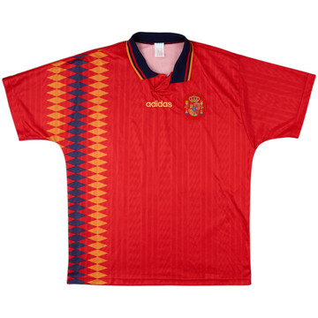 1994-96 Spain Home Shirt - 8/10 - (L)