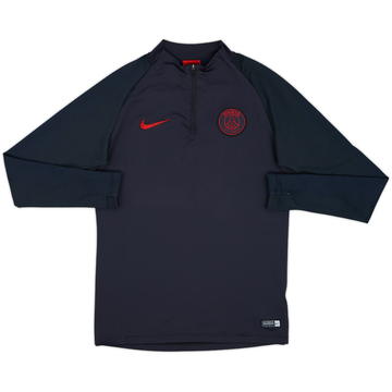 2019-20 Paris Saint-Germain Nike 1/4 Zip Drill Top - 5/10 - (S)