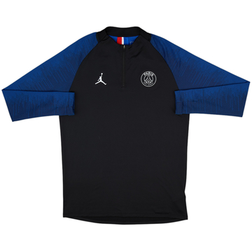 2020-21 Paris Saint-Germain Nike 1/4 Zip Training Top - 8/10 - (L)