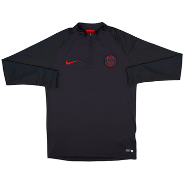 2019-20 Paris Saint-Germain Nike 1/4 Zip Drill Top - 8/10 - (M)