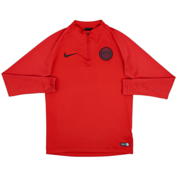 2019-20 Paris Saint-Germain Nike 1/4 Zip Drill Top - 7/10 - (S)