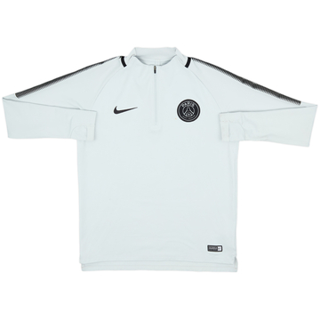 2017-18 Paris Saint-Germain Nike 1/4 Zip Drill Top - 5/10 - (M)