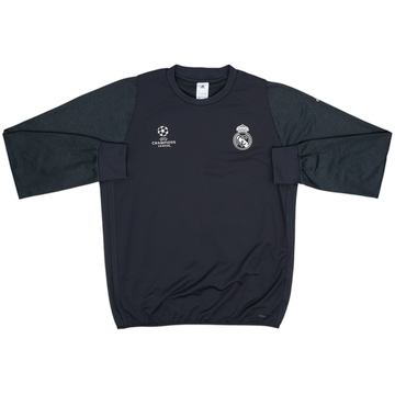 2016-17 Real Madrid adidas Sweat Top - 9/10 - (L)