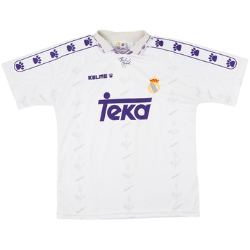 1994-96 Real Madrid Home Shirt - 8/10 - (XL)
