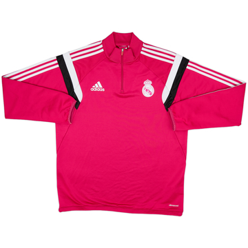 2014-15 Real Madrid adidas 1/4 Zip Training Top - 6/10 - (L)
