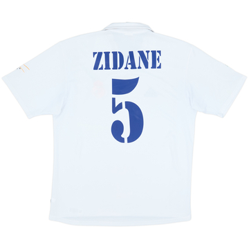 2001 Real Madrid Home Shirt Zidane #5 - 8/10 - (M)