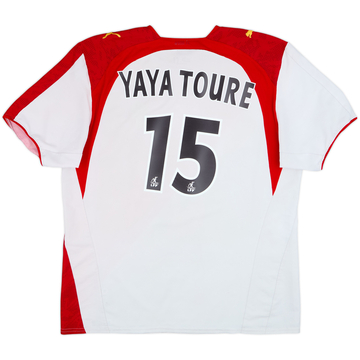 2006-07 Monaco Home Shirt Yaya Toure #15 - 7/10 - (XL)