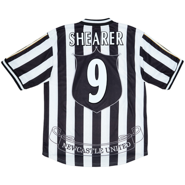 1997-99 Newcastle Home Shirt Shearer #9 - 9/10 - (L)