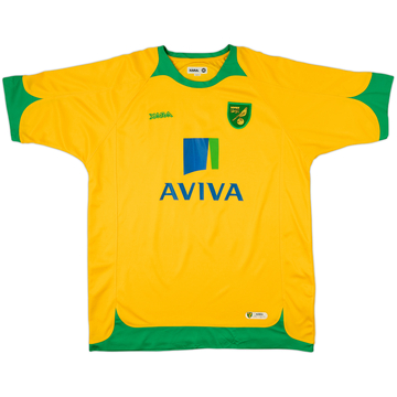 2008-10 Norwich Home Shirt - 9/10 - (L)