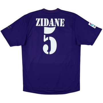 2002-03 Real Madrid Centenary Third Shirt Zidane #5 - 8/10 - (L)