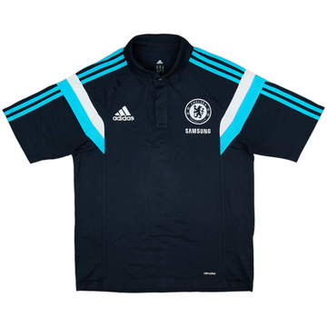 2014-15 Chelsea adidas Polo Shirt - 9/10 - (M)