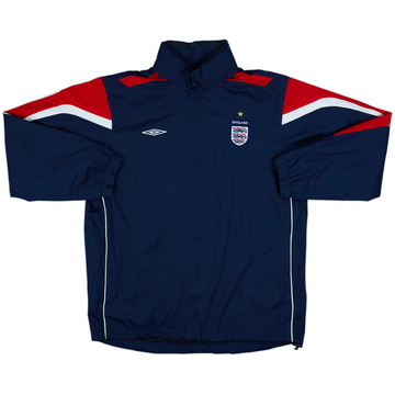 2004-06 England Umbro Hooded Rain Jacket - 8/10 - (M)