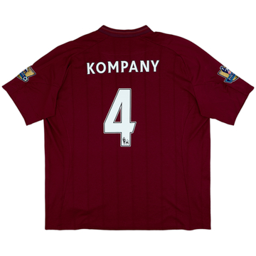 2012-13 Manchester City Away Shirt Kompany #4 - 6/10 - (3XL)