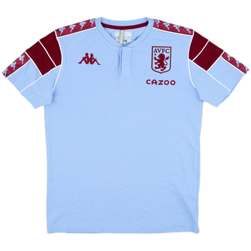 2021-22 Aston Villa Kappa Polo Shirt - 9/10 - (M)