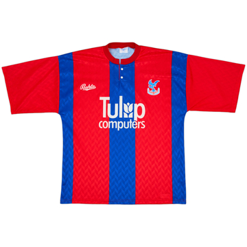 1991-92 Crystal Palace Home Shirt - 9/10 - (L)