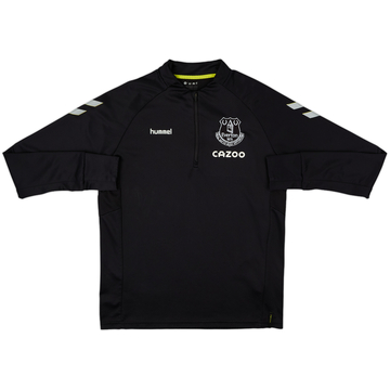 2021-22 Everton Hummel 1/4 Zip Drill Top - 6/10 - (M)