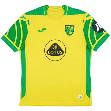 2021-22 Norwich Home Shirt - 9/10 - (L)