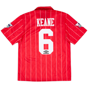 1992-94 Nottingham Forest Home Shirt Keane #6 - 8/10 - (M)