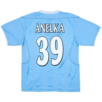 2003-04 Manchester City Home Shirt Anelka #39 - 6/10 - (S)