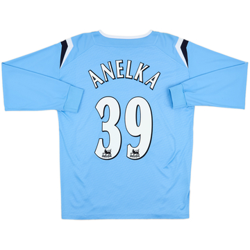 2004-05 Manchester City Home L/S Shirt Anelka #39 - 6/10 - (M)