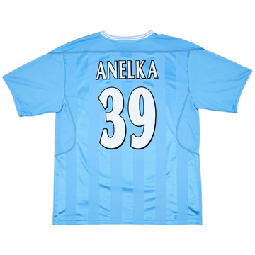 2003-04 Manchester City Home Shirt Anelka #39 - 8/10 - (L)