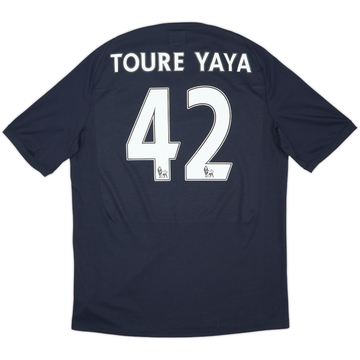 2010-12 Manchester City Away Shirt Toure Yaya #42 (L)