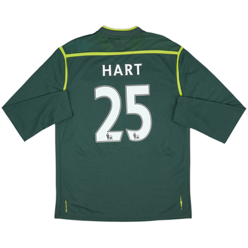 2011-12 Manchester Ciudad Portero Camiseta Hart #25 (L)