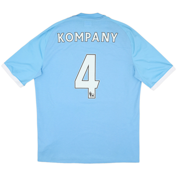 2010-11 Manchester City 'FA Cup Final' Home Shirt Kompany #4 - 8/10 - (L)