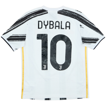 2020-21 Juventus Home Shirt Dybala #10 - 5/10 - (L.Boys)
