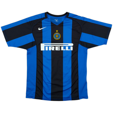 2004-05 Inter Milan Basic Home Shirt - 7/10 - (XL.Boys)