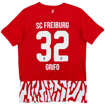 2023-24 Freiburg Home Shirt Grifo #32 - 9/10 - (XL.Boys)