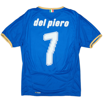 2007-08 Italy Home Shirt Del Piero #7