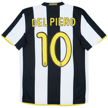 2008-09 Juventus Home Shirt Del Piero #10 - 8/10 - (S)