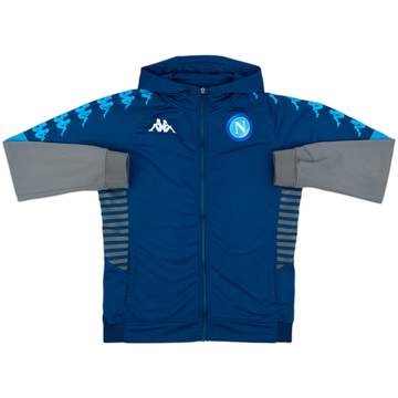 2019-20 Napoli Kappa Hooded Track Jacket - 7/10 - (M)