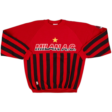 1990-91 AC Milan Le Felipe Dei Grandi Sweat Top - 8/10 - (M)