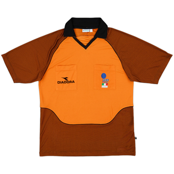 1990s Italy FIGC Diadora Referee Shirt - 10/10 - (L)